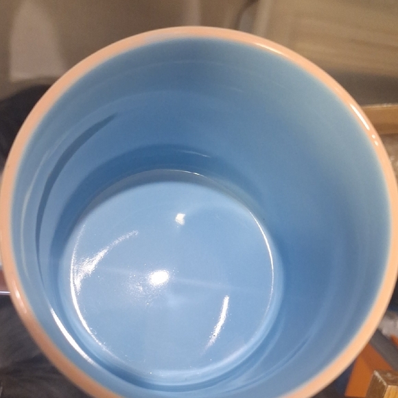 Roller Skate Themed Mug with Blue and Yellow Design - Picture 3 of 4